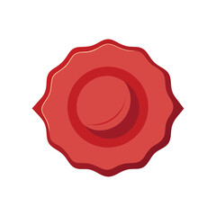 Classic Wax Seal Frame with American Flag Trim