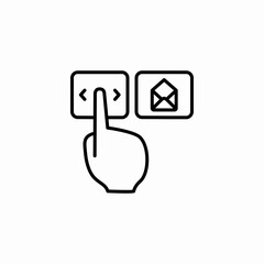 icon selection icon sign vector