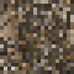 Colorful abstract mosaic background. Pixel effect. Camo and camouflage.