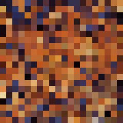 Colorful abstract mosaic background. Pixel effect. Camo and camouflage.