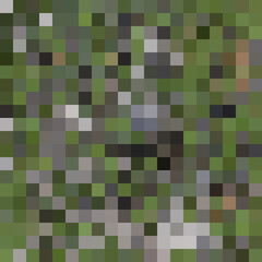 Colorful abstract mosaic background. Pixel effect. Camo and camouflage.