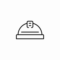 safety helmet icon sign vector