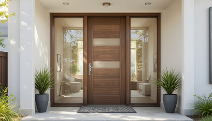 Modern family door