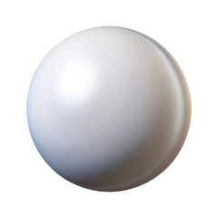 Obraz premium White sphere render illustration graphic design background abstract art smooth texture round ball shape object 3d 4k 8k