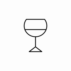 communion wine icon sign vector