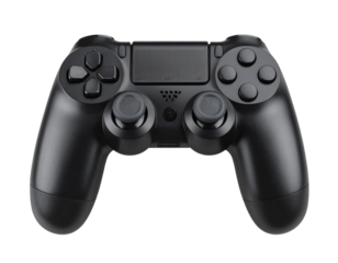 High-end gaming controller, transparent PNG.