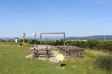 Auf dem Köterberg im Weserbergland