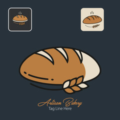 Fresh Baked Loaf of Bread Logo