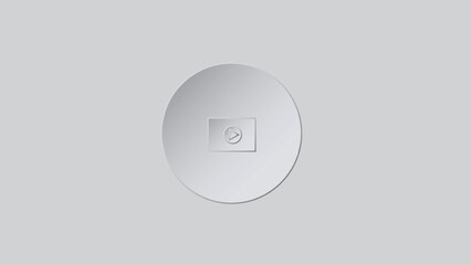 Fototapeta premium Camera icon, flat illustration of vector icon,glyph photo camera collection. Picture symbol on white background
