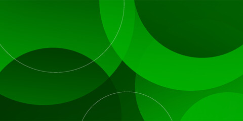 Abstract green gradient shapes background. Eps10 vector