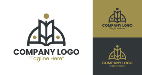 Modern and Minimalist Logo Designs for Business Branding in Brown and Black