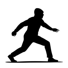 Artistic and Geometric Stylized Icon of a Dynamic House Robber in a Modern Continuous Line Illustration on a White Background