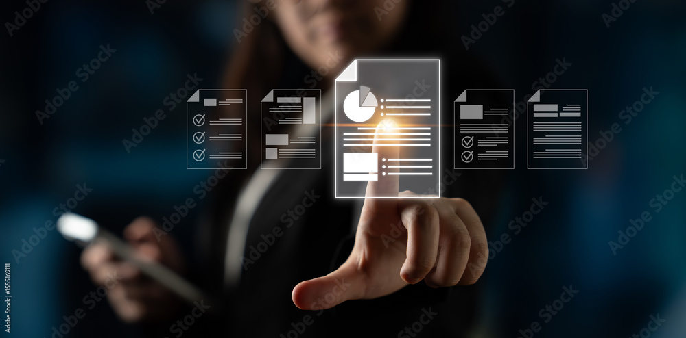 Poster cloud-based document systems improve access, security, and workflow, enabling paperless, productive 