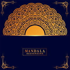 Mandela vector design. Floral background design Free Vector