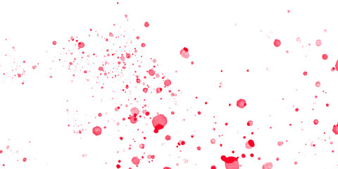 Fototapeta premium Red Splatter Background: Dramatic Texture for Design Projects on transparent background