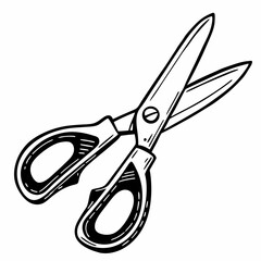 scissors isolated on white background