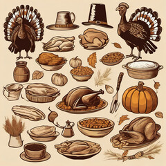 Exploded View of Thanksgiving: A Documentary Style Celebration