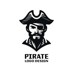 Pirate Vector Logo Design