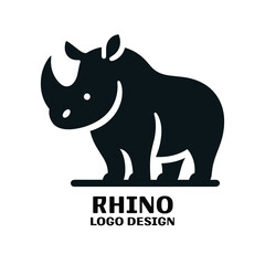 Rhino Vector Logo Design