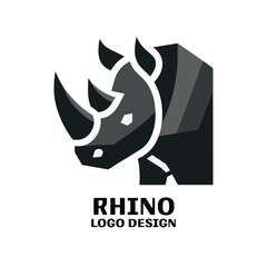 Rhino Vector Logo Design