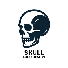 Skull Vector Logo Design