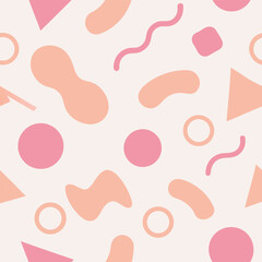 seamless pattern with hearts