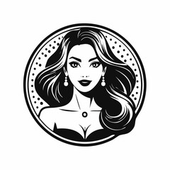 Man Cowboy Horse Lasso Rope Illustration Stock Vector