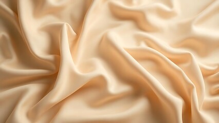 Obraz premium Flowing Silk Fabric Waves texture draped