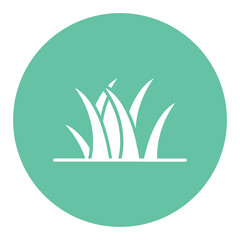 Obraz premium Grass Icon