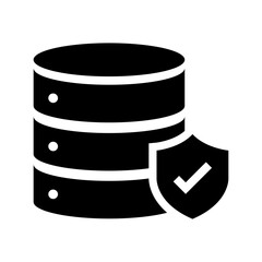 Data security and protection icon