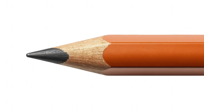 a pencil isolated on a white background, png, transparent