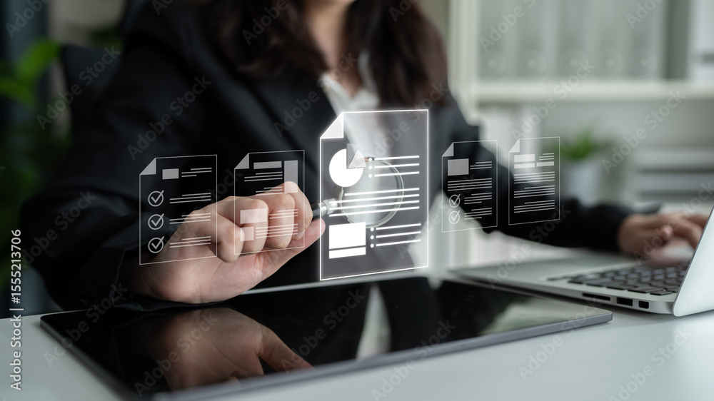 Poster cloud-based document systems improve access, security, and workflow, enabling paperless, productive 