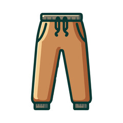 
jogger pants fashion illustration design
