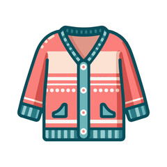 
cardigan clothing illustration design
