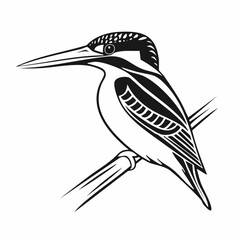 Silhouette Man Musician Playing Saxophone Vector Image isolated on white background.