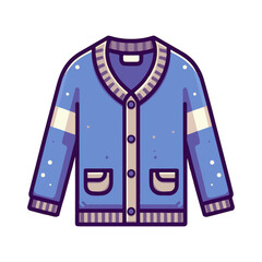 
cardigan clothing illustration design
