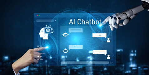 AI enhances chatbot interface by streamlining chatbot, communication, and AI support into one...
