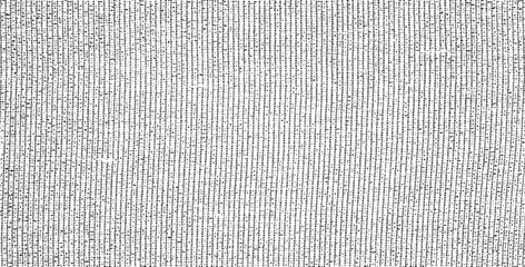 Vector fabric texture. Distressed texture of weaving fabric. Grunge background. Abstract halftone vector illustration. Overlay to create interesting effect and depth. Black isolated on white. EPS10.