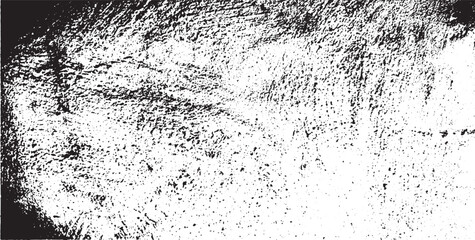 Scratched and Cracked Grunge Urban Background Texture Vector. Dust Overlay Distress Grainy Grungy Effect. Distressed Backdrop Vector Illustration. Isolated Black on White Background. EPS 10.