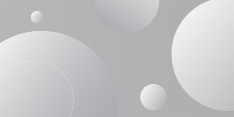 Minimal geometric background. Dynamic shapes composition. Vector illustration