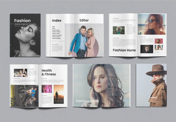 Fashion Lifestyle Magazine Template