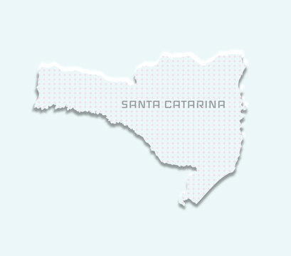 Coastal Bliss of Santa Catarina 🏝️☀️ Stylish map of Florian&oacute;polis and its beautiful beaches. Great for travel, tourism, or beach-themed branding!