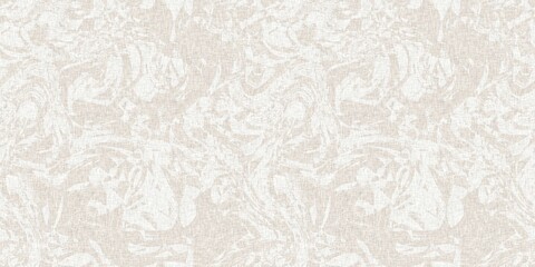 Soft grey speckled seamless border textile pattern. Marled subtle linen weave banner effect for classic elegant wedding design background ribbon trim 