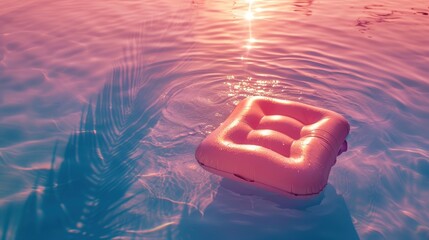 All inclusive tropical vacation by the hotel pool under bright summer sun