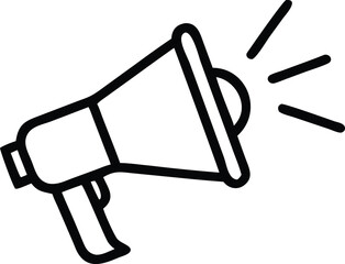 Megaphone Announcement Icon