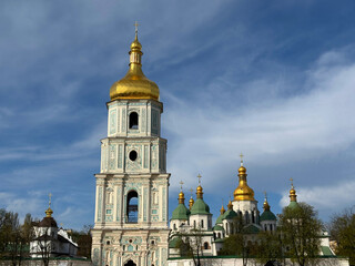 St Sophia Cathedral in Kyiv city, Ukraine.