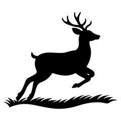 deer silhouette vector