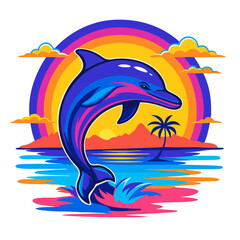 dolphin jumping out of water