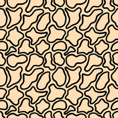 vector seamless pattern with spirals