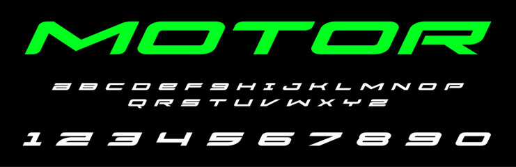 Motor Racing lettering vector graphic apparel clothing prints eps svg png. Typography Fonts graphics designs posters stickers. Download it Now in high resolution format and print it in any size